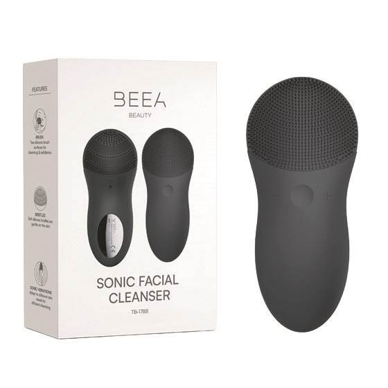 Čistač za lice sonic BEEA beauty, silikonski, crni39.jpg