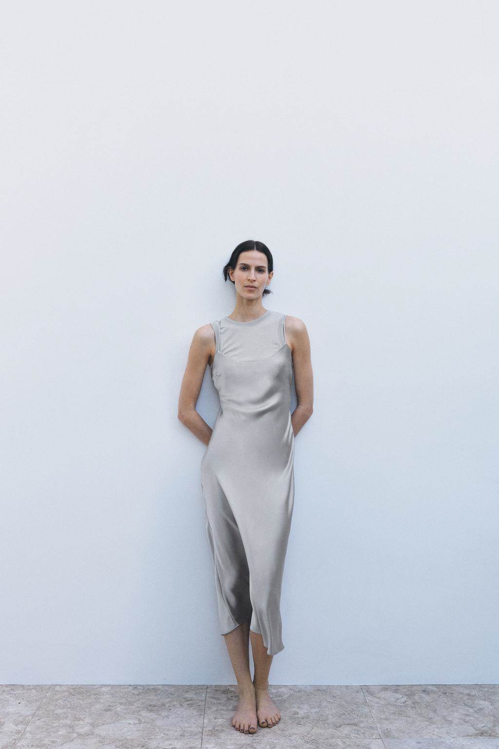 SATEN HALJINA KOMBINIRANA S VUNOM/ ZARA/ 19,99 EUR