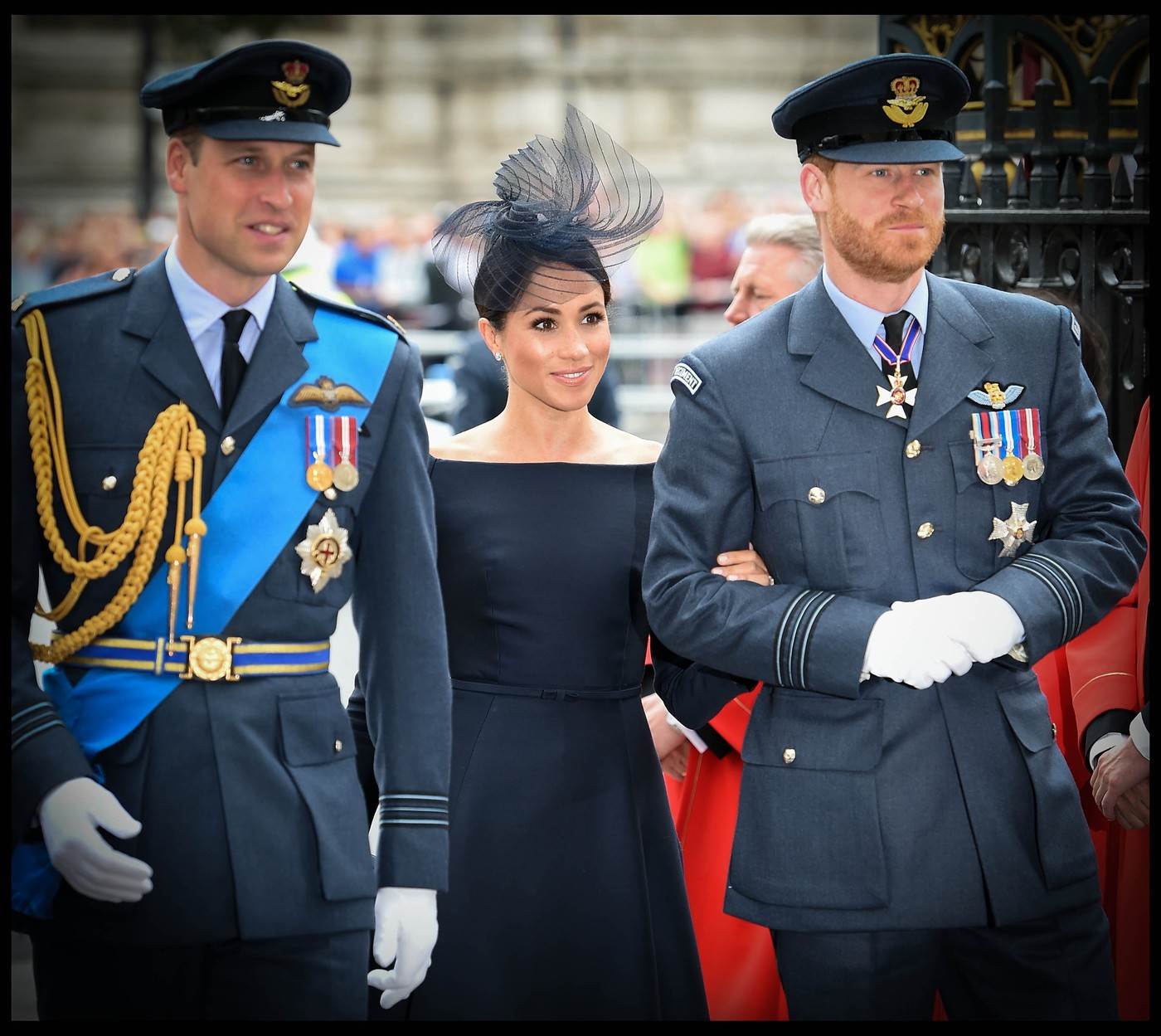 Princ William, princ Harry i Meghan Markle