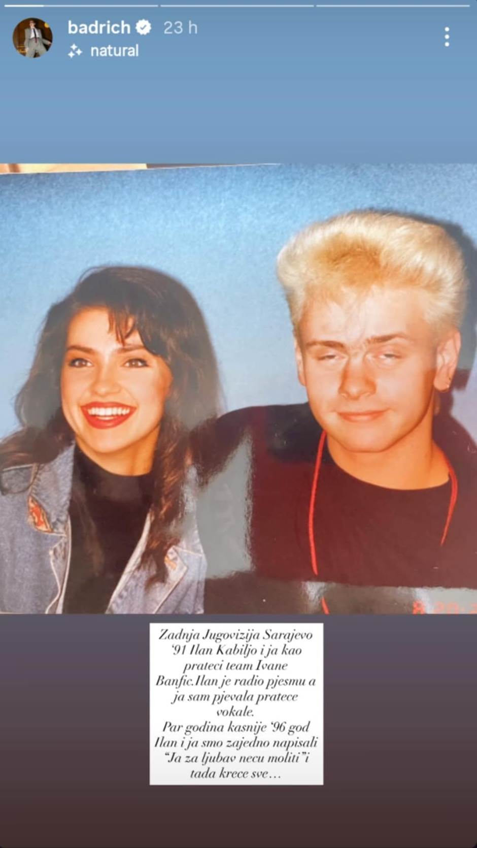 Nina Badrić i Ilan Kabiljo