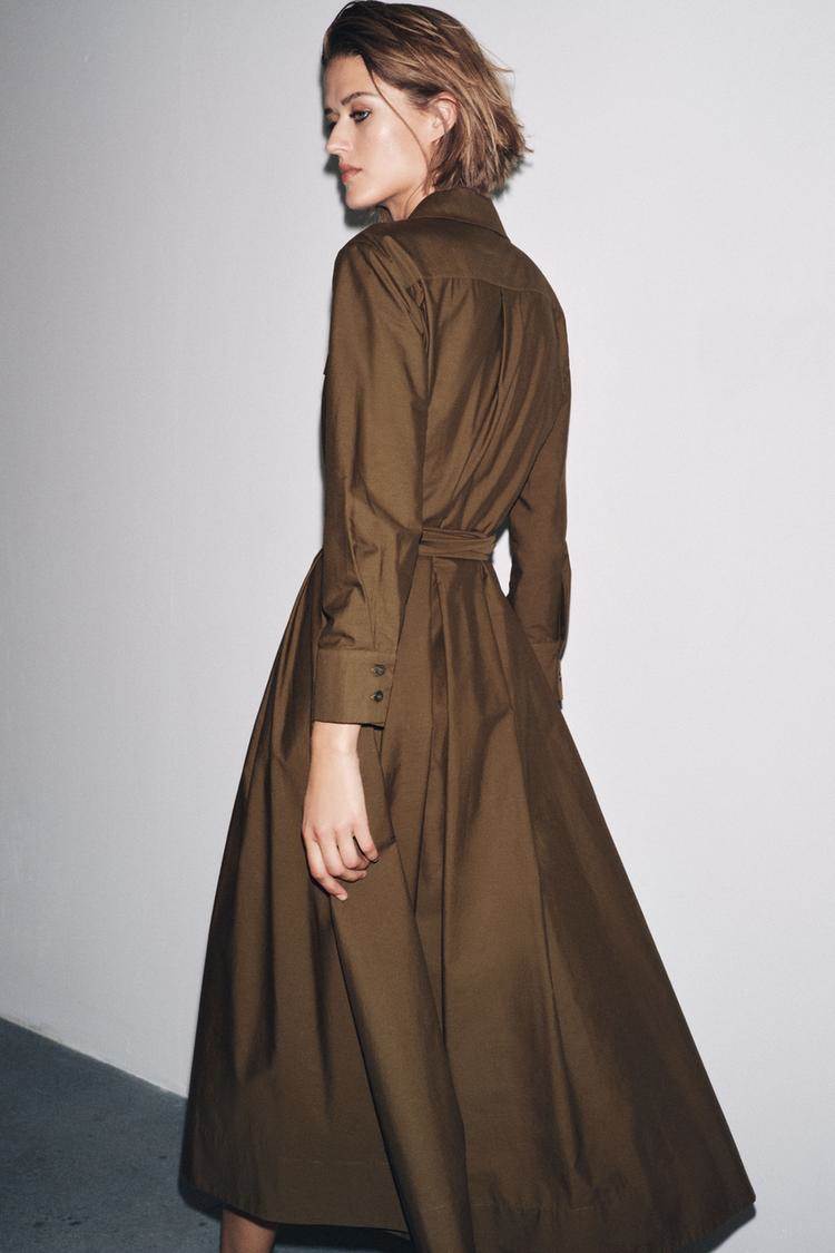 ZW COLLECTION POPLIN SHIRT DRESS/ ZARA/ 59.95 EUR