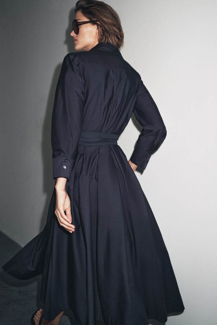 ZW COLLECTION POPLIN SHIRT DRESS/ ZARA/ 59.95 EUR