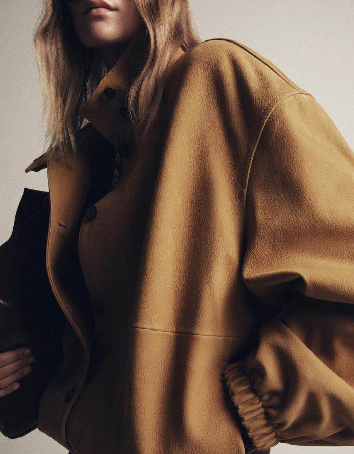 LEATHER BOMBER JACKET ZW COLLECTION LIMITED EDITION/ ZARA/ 299.00 EUR