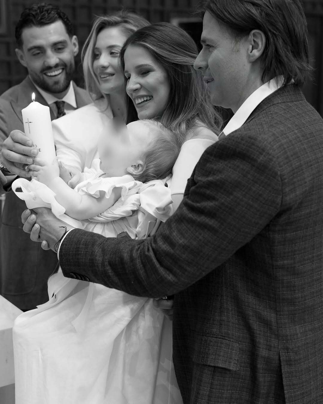 Izabel i Mateo Kovacic pokazali fotografije krštenja kceri Lune