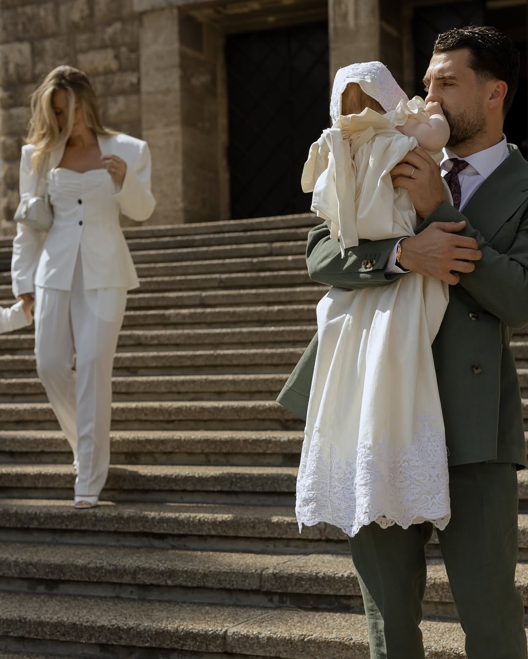 Izabel i Mateo Kovacic pokazali fotografije krštenja kceri Lune