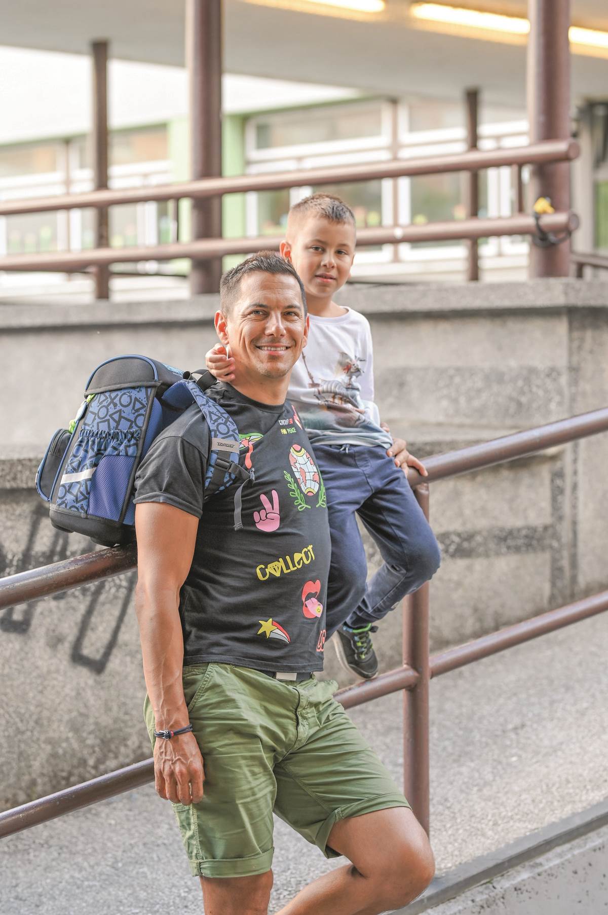 Mario Valentić i sin Noa