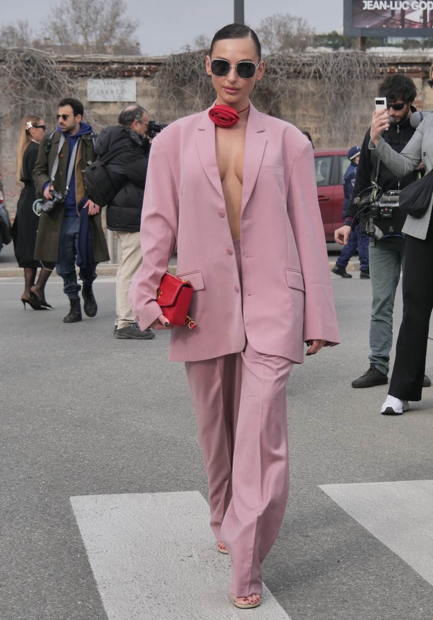 60 modnih inspiracija tjedan mode u Milanu veljača 2023