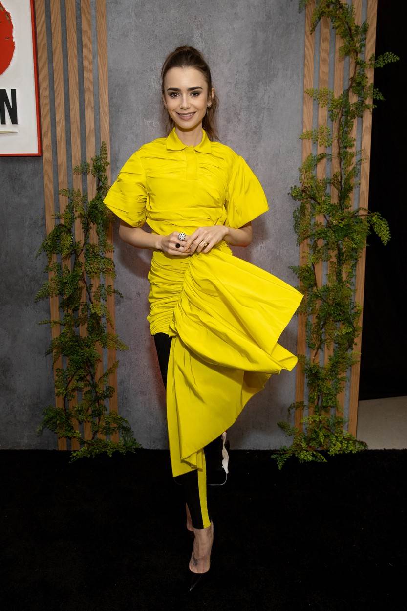 Lily Collins šokirala premršavom figurom