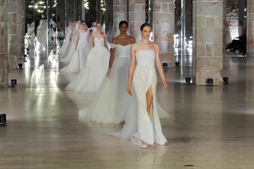 30 vjenčanica Elie Saab revija održana na Tjednu vjenčane mode u Barceloni