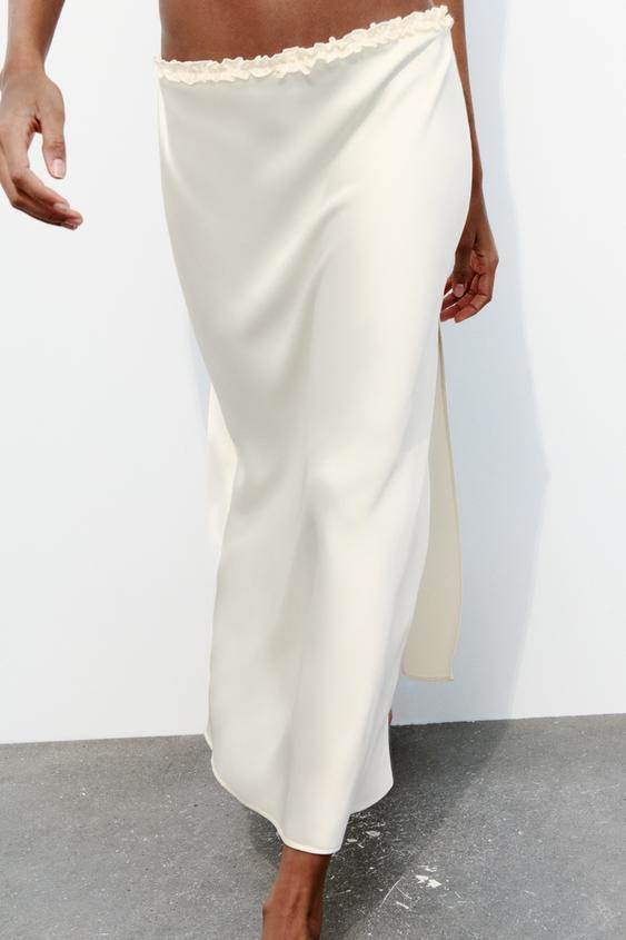 Najljepše bijele mini, midi i maksi suknje iz Zare