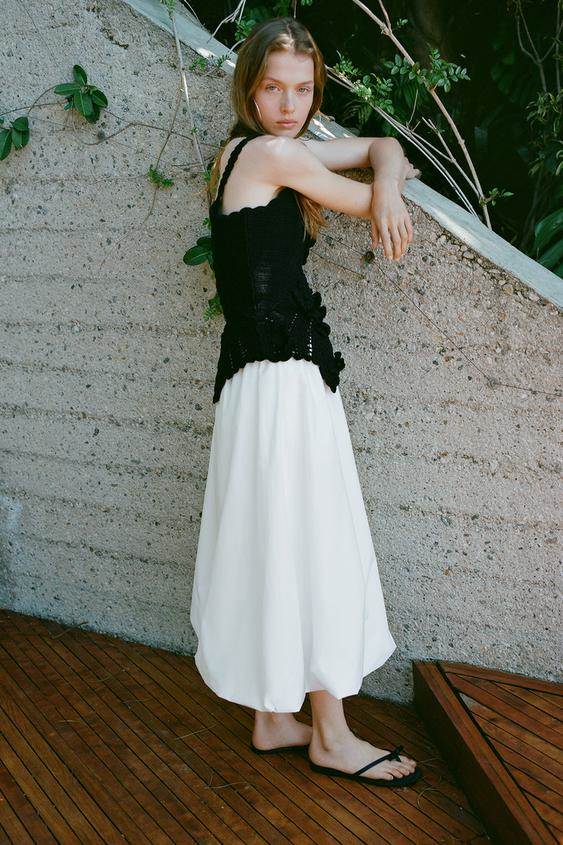 Najljepše bijele mini, midi i maksi suknje iz Zare