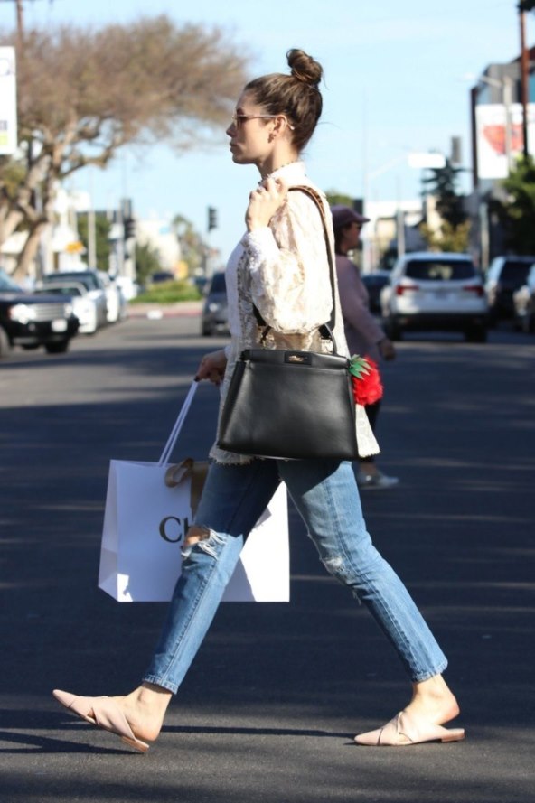 Slatko izdanje glumice za doručak i šoping