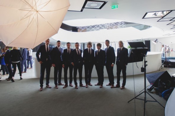 Muževna elegancija hrvatskih reprezentativaca