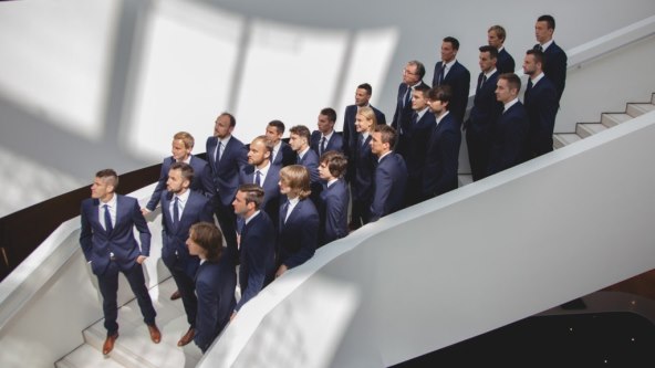 Muževna elegancija hrvatskih reprezentativaca