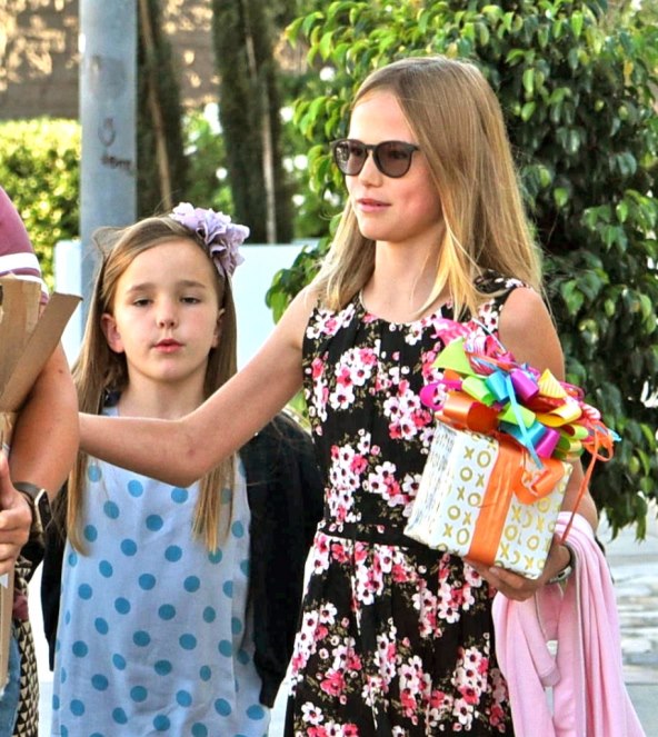 NIKAD SRETNIJI: Djeca slavnog glumca jedini gosti na tatinom rođendanu