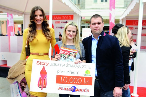 Peti put za redom, Story utrka u štiklama!