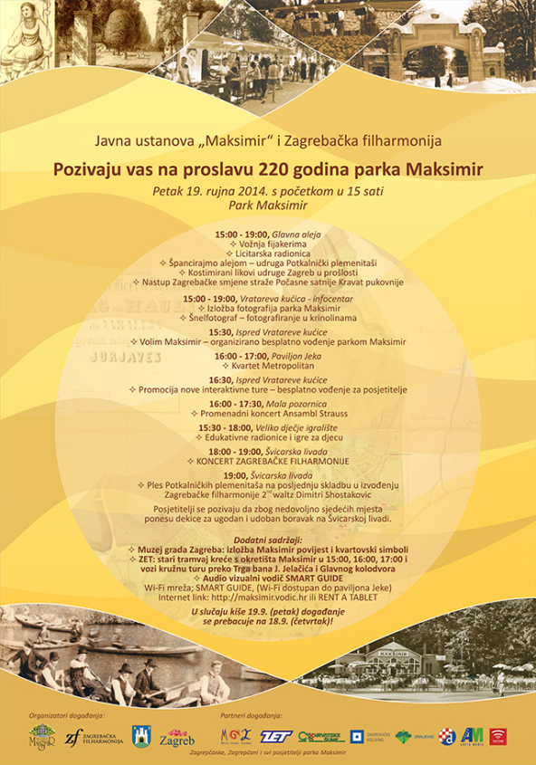 Park Maksimir slavi 220. rođendan