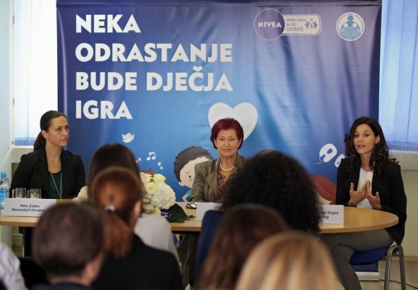 NIVEA projekt 'Neka odrastanje bude dječja igra'