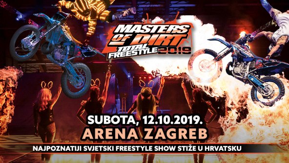 Masters of Dirt Total Freestyle“ spektakl dolazi u Zagreb