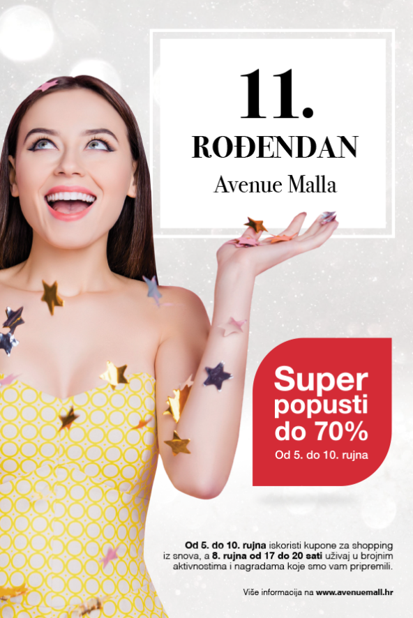 Veliki 11. rođendan Avenue Malla