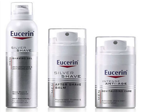 Eucerin Men Silver Shave za kraj iritacije kod brijanja 