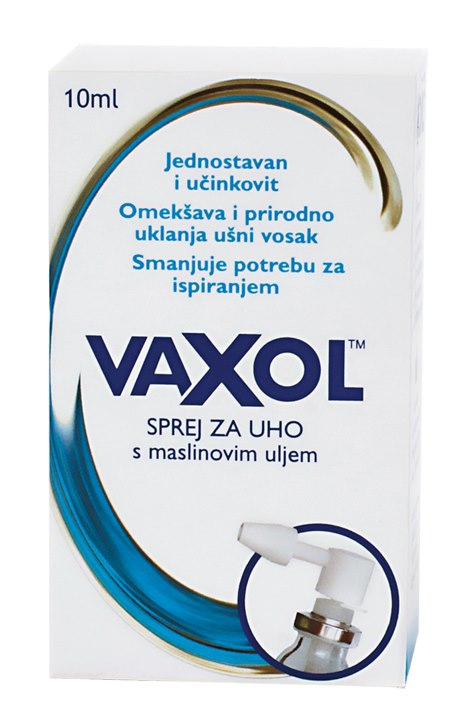 Vaxol sprej za uši s maslinovim uljem za bezbolno ljeto 