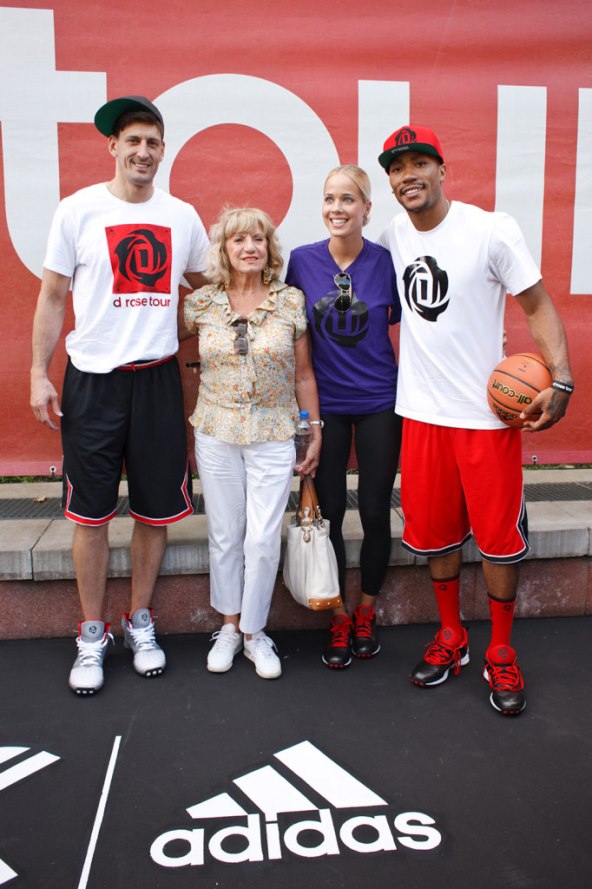 Gordan Giriček i Antonija Mišura zaigrali košarku s Derrickom Roseom 