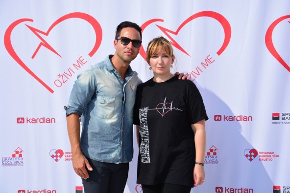 Viktorija Rađa na splitskoj Rivi vježbala oživljavanje 