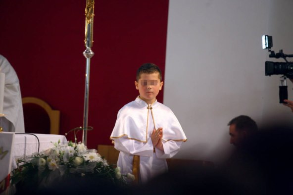 Sin Mirka Filipovića primio je prvu pričest