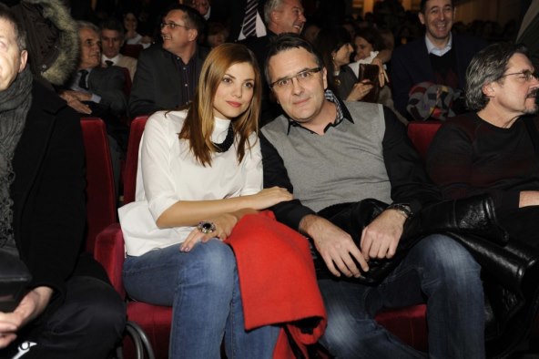 Tarik i Lejla Filipović na premijeri