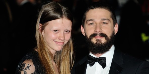 Shia LaBeouf i Mia Goth