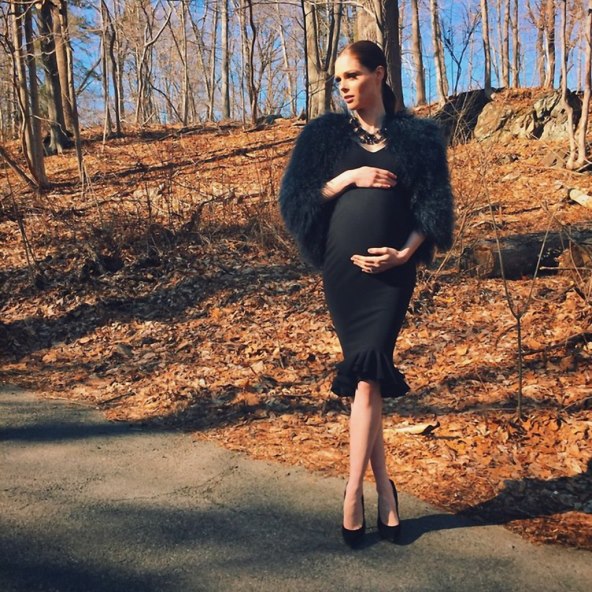 Visoka moda u visokoj trudnoći - one znaju kako!