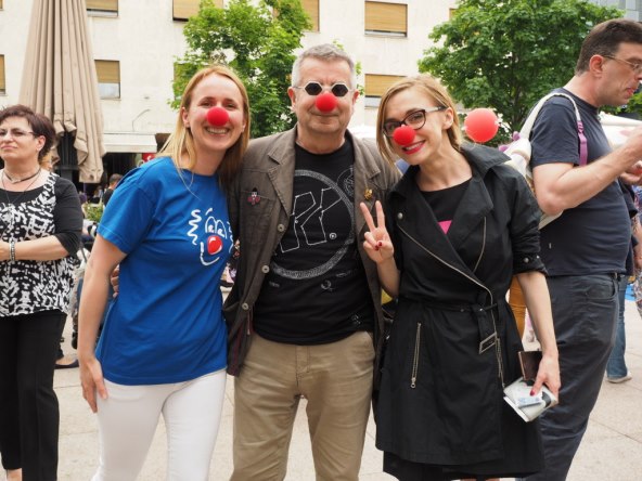 Iva Šulentić podržala Dane smijeha CRVENIH NOSOVA