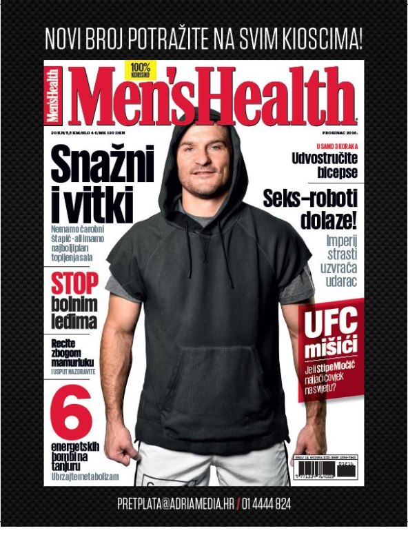 Potražite prosinački broj Men’s Healtha na svim kioscima