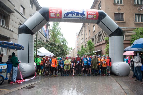 Polaznici Outdoor Men's Health Škole trčanja i trekinga nastupili na utrci Zagreb Trail-u 2015.