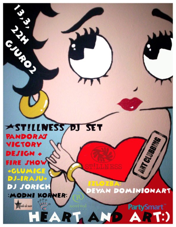 Stillnes DJ set na Heart and Art clash subkultura 13.ožujka 