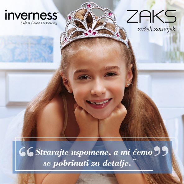 Zaks nudi besplatnu uslugu bušenja ušiju na Kids Fashion Weekendu