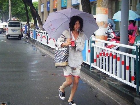 Beskućnik postao modna ikona