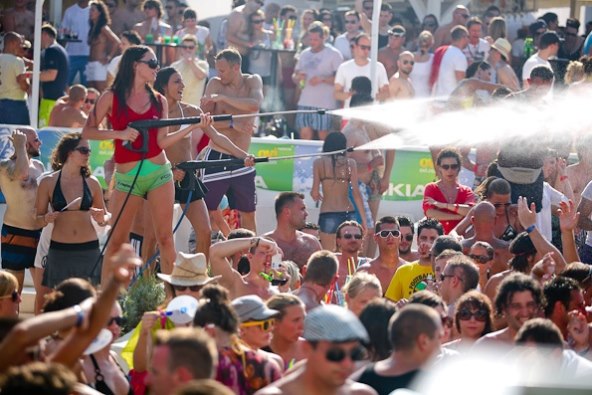 David Morales i The Shapeshiftersi u Papayi