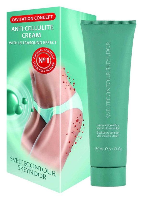 Skeyndor kavitacija koncept anticelulitna krema s efektom ultrazvuka