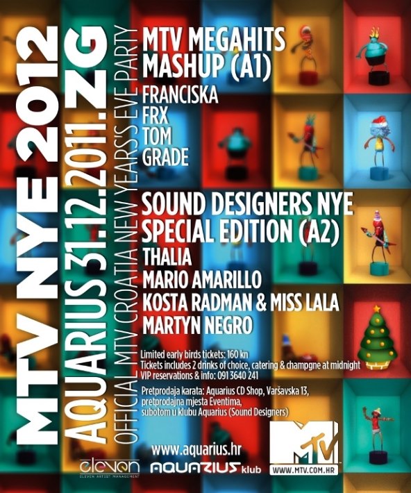MTV Nova godina u Aquariusu