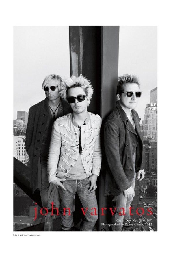 Green Day kao manekeni