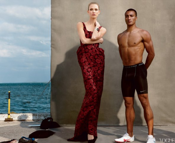 Sportaši glavna lica Vogue naslovnice