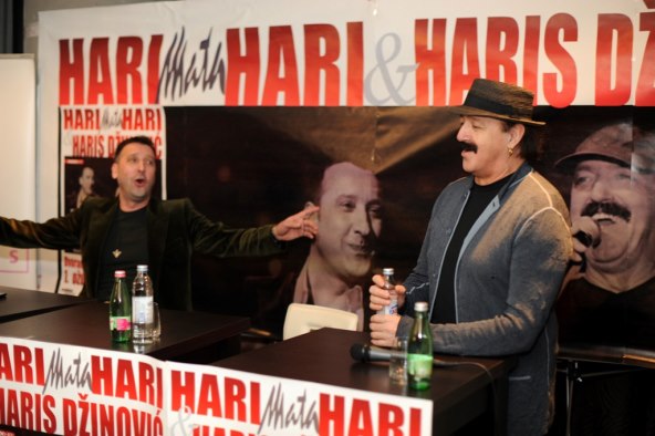 Hari Mata Hari i Haris Džinović najavili koncert 1. ožujka
