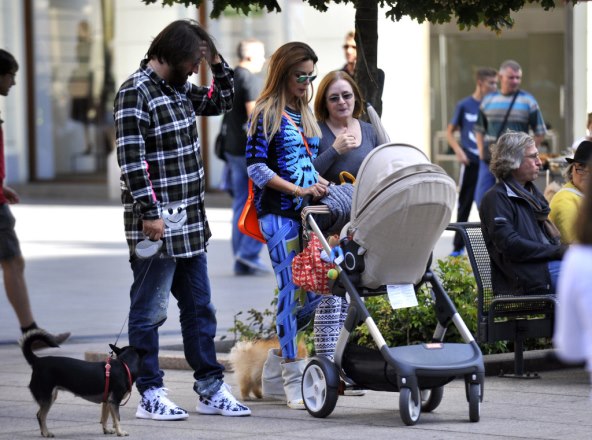 Nikolina, Vidoje i Una Sofija - trendi obitelj na zagrebačkoj špici