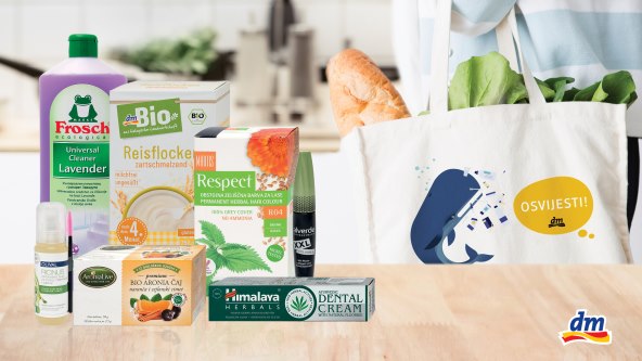 U dm-u nabavi svoje omiljene prirodne i eko namirnice i postani dio pokreta Osvijesti!