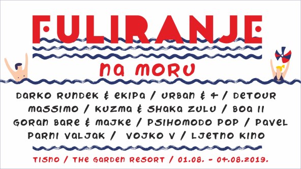 Fuliranje na moru po prvi put u The Garden Resortu u Tisnom