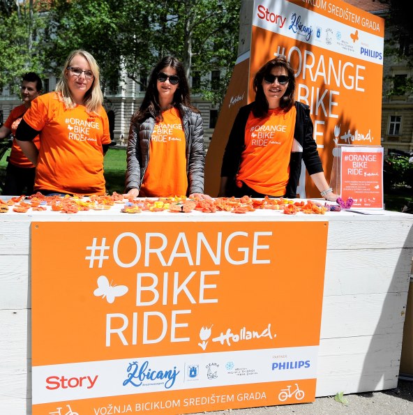 Orange bike
