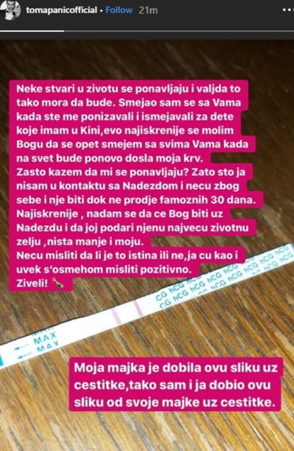 Očekuje dijete s dečkom koji ju nedavno pretukao