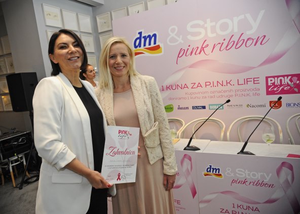 PINK RIBBON Story u suradnji s dm-om u borbi protiv karcinoma dojke